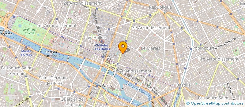 localisation de l'entreprise ELOFE 95 à PARIS