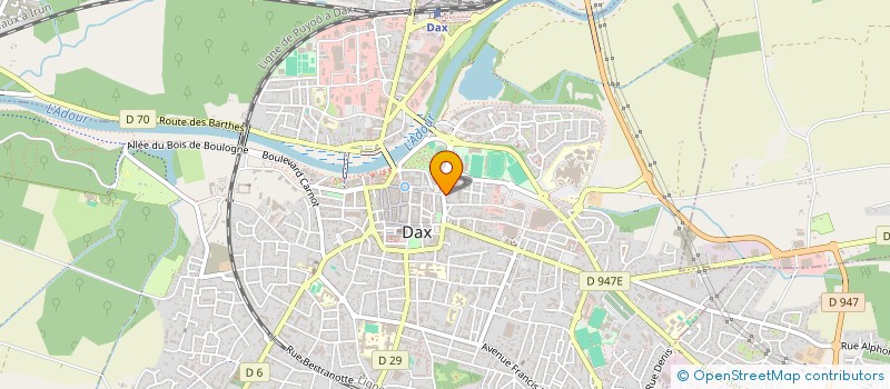 localisation de l'entreprise ELOFFICE CONCIERGERIE PRIVEE ET HOME SERVICES à DAX
