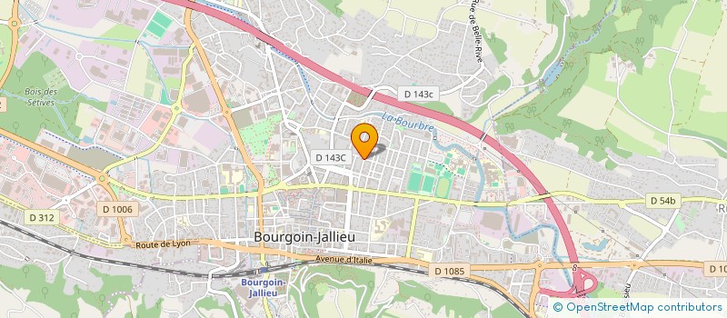 localisation de l'entreprise ELOGE DE SOI  BOURGOIN-JALLIEU