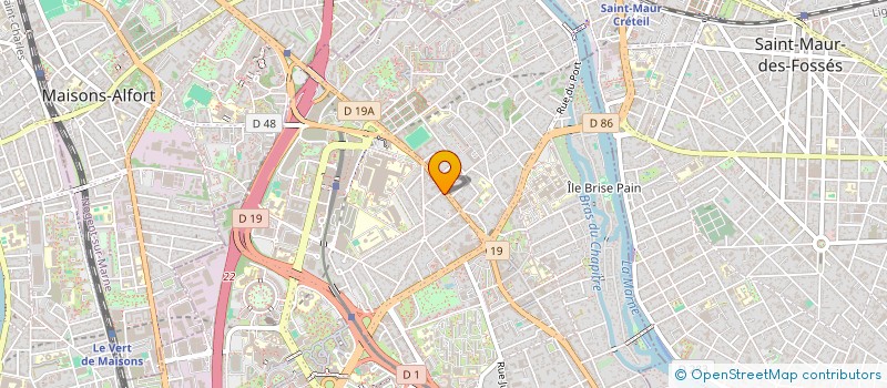 localisation de l'entreprise ELOGO GROUPE  CRETEIL