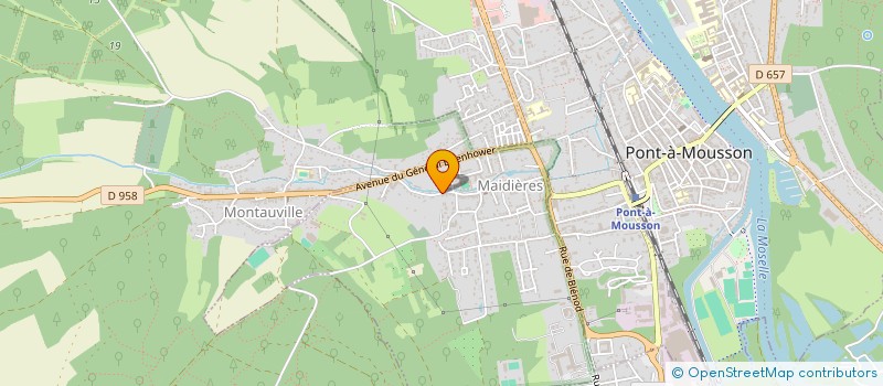 localisation de l'entreprise ELOGREG  MAIDIERES