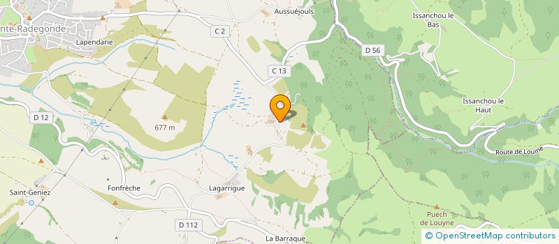 localisation de l'entreprise ELOGUY  SAINTE-RADEGONDE