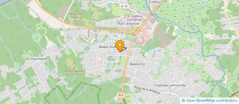 localisation de l'entreprise ELOHE à MATOURY