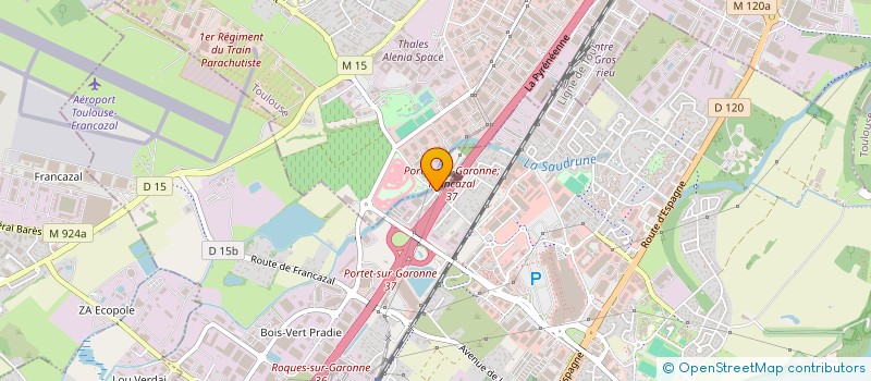 localisation de l'entreprise ELOHIMIMMO  PORTET-SUR-GARONNE