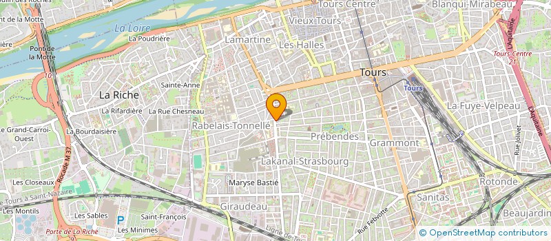 localisation de l'entreprise ELOI ENTRAIGUES  TOURS