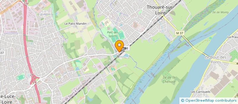 localisation de l'entreprise ELOIA  THOUARE-SUR-LOIRE