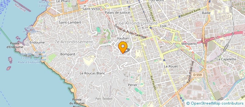 localisation de l'entreprise ELOIDE à MARSEILLE
