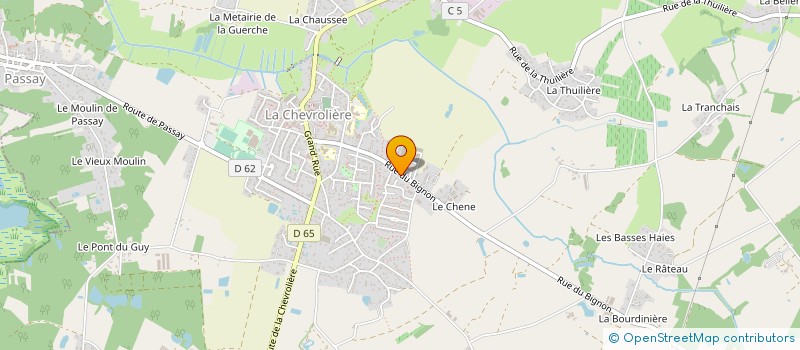 localisation de l'entreprise ELOIMA IT CONSULTING  LA CHEVROLIERE