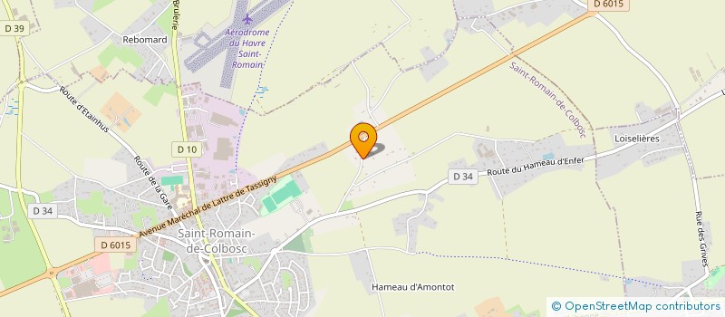 localisation de l'entreprise ELOISE  SAINT-ROMAIN-DE-COLBOSC