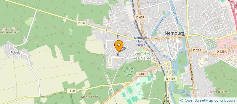 localisation de l'entreprise ELOISE LABORDE COACHING à SAINT-PIERRE-LES-NEMOURS