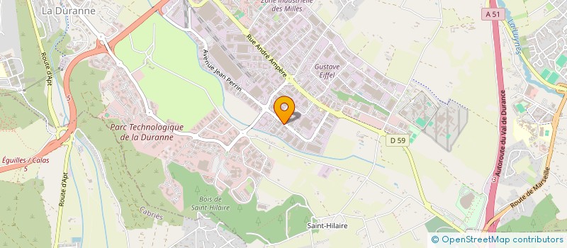 localisation de l'entreprise ELOISE TRANSPORT  AIX-EN-PROVENCE