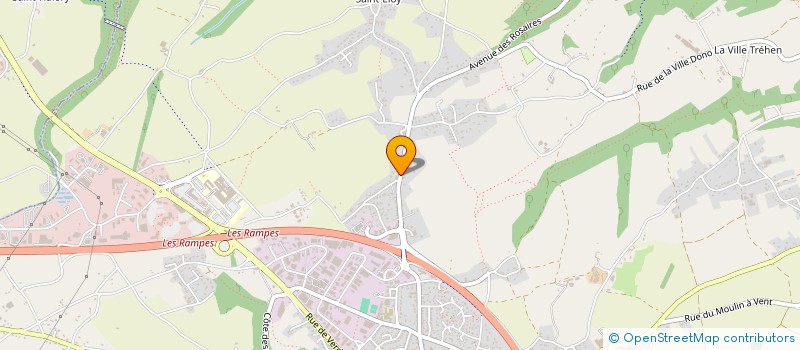 localisation de l'entreprise ELOISE WARME DESIGN à PLERIN