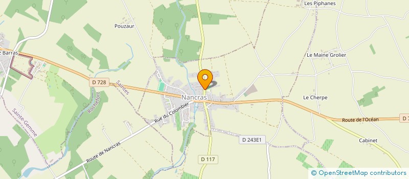localisation de l'entreprise ELOISES DE SAINTONGE à SAINTE-GEMME