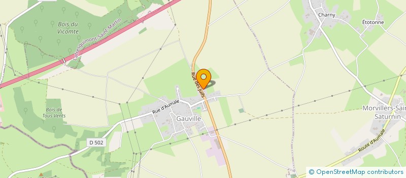 localisation de l'entreprise ELOIX  GAUVILLE