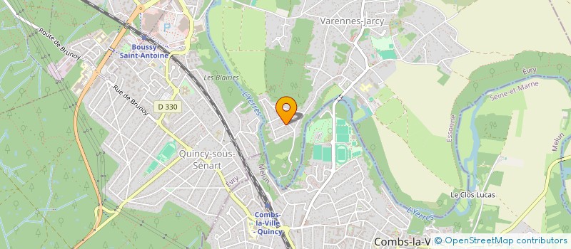 localisation de l'entreprise ELOJIM  VARENNES-JARCY