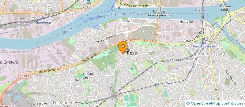 localisation de l'entreprise ELOJO  REZE