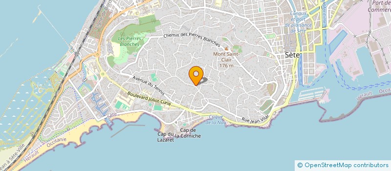 localisation de l'entreprise ELOJY  SETE