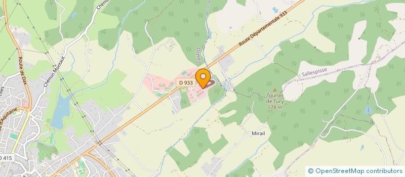 localisation de l'entreprise ELOLA  ORTHEZ