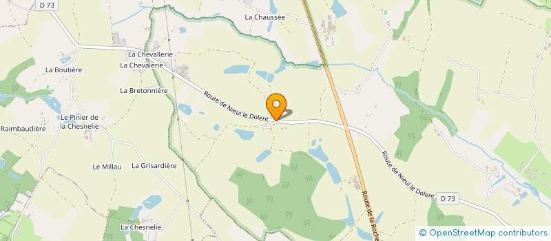 localisation de l'entreprise ELOLA  SAINT-VINCENT-SUR-GRAON