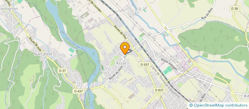 localisation de l'entreprise ELOLIJU  ASSAT