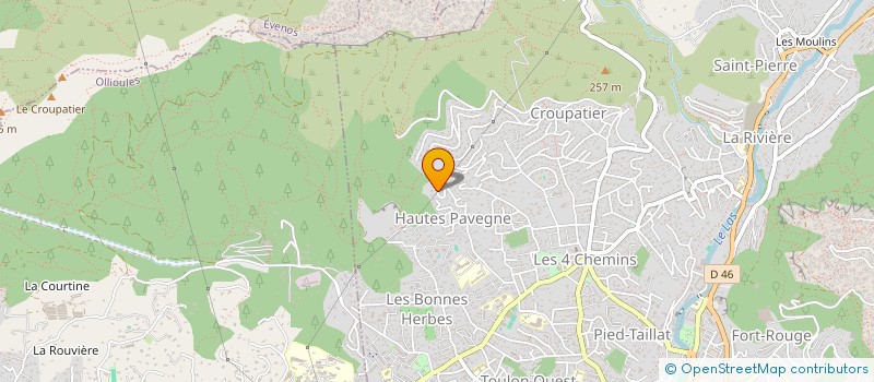 localisation de l'entreprise ELOMARISA  TOULON