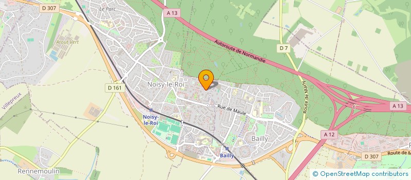 localisation de l'entreprise ELOME SNOW à NOISY-LE-ROI