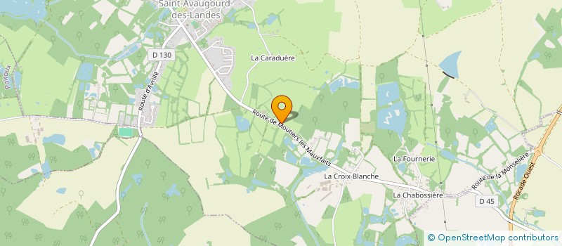 localisation de l'entreprise ELOMOD  SAINT-AVAUGOURD-DES-LANDES