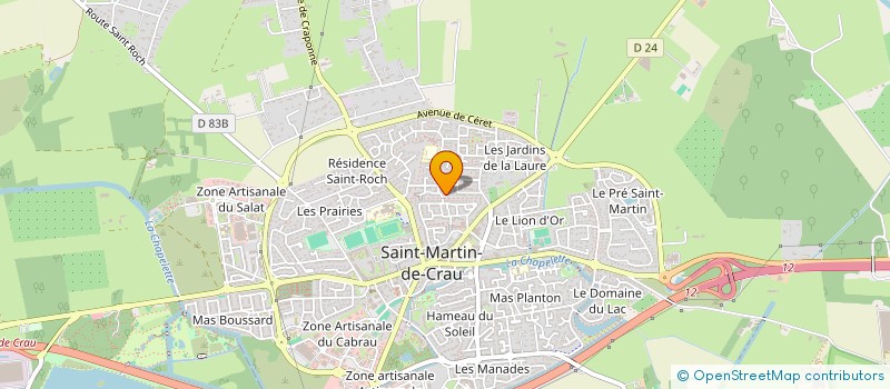 localisation de l'entreprise ELON SERVICES à SAINT-MARTIN-DE-CRAU