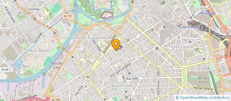 localisation de l'entreprise ELONET à LILLE
