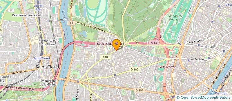 localisation de l'entreprise ELONOVA INVEST à BOULOGNE-BILLANCOURT