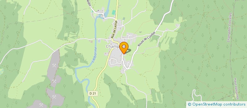 localisation de l'entreprise ELOP  PLATEAU D'HAUTEVILLE