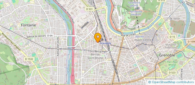 localisation de l'entreprise ELOQUENCE 2  GRENOBLE