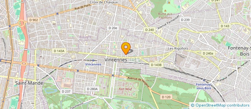 localisation de l'entreprise ELOQUENCE à VINCENNES