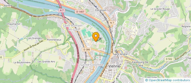 localisation de l'entreprise ELOQUENT  SAINT-ROMAIN-EN-GAL