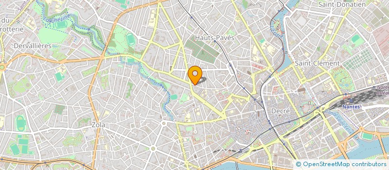 localisation de l'entreprise ELORA  NANTES