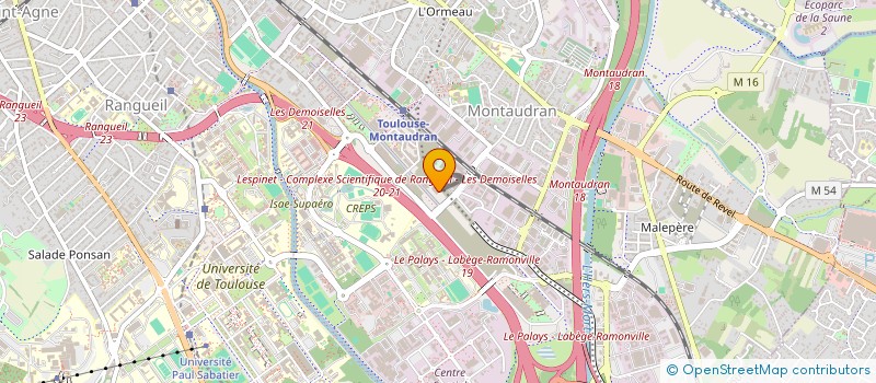 localisation de l'entreprise ELORA DANSE  TOULOUSE