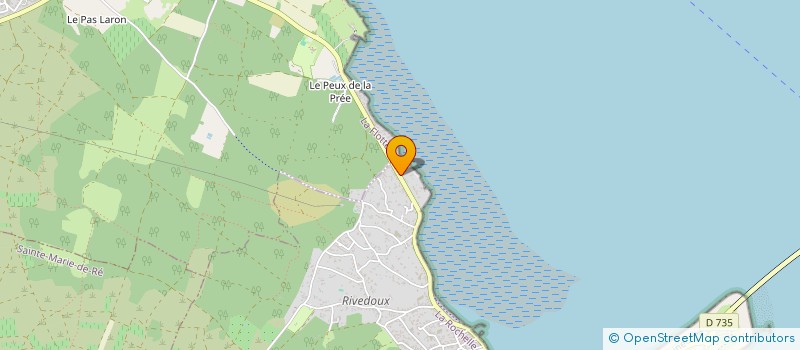 localisation de l'entreprise ELORIC  RIVEDOUX-PLAGE