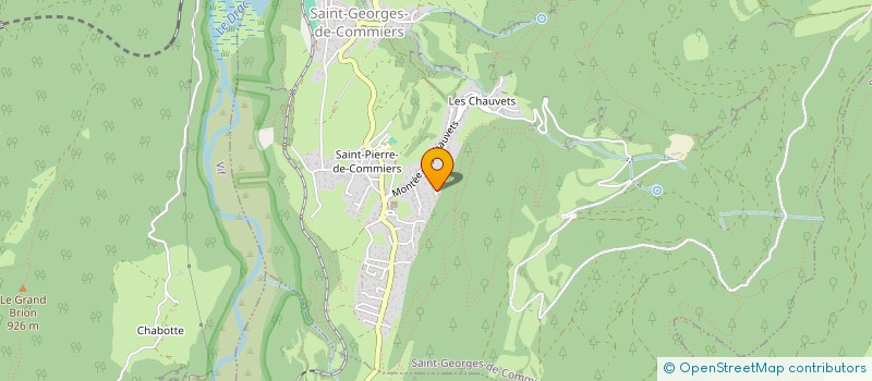 localisation de l'entreprise ELORINE  SAINT-GEORGES-DE-COMMIERS