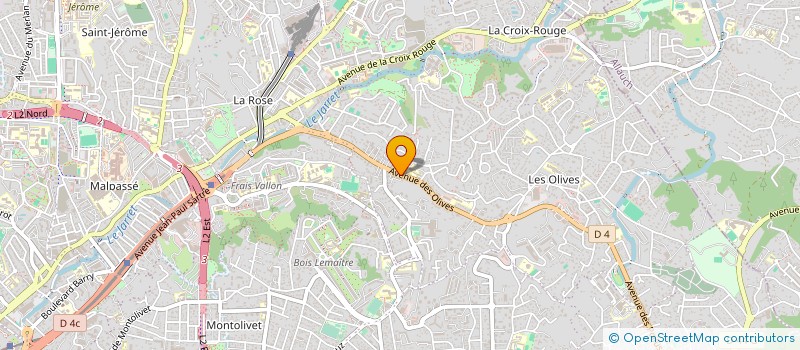 localisation de l'entreprise ELORIS à MARSEILLE