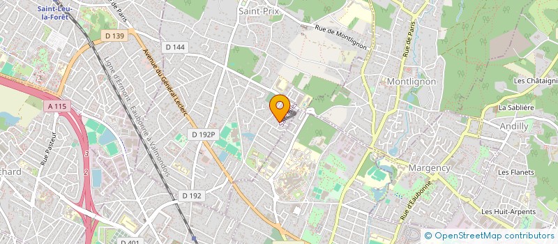 localisation de l'entreprise ELORO à SAINT-PRIX