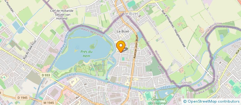 localisation de l'entreprise ELORRI à LILLE