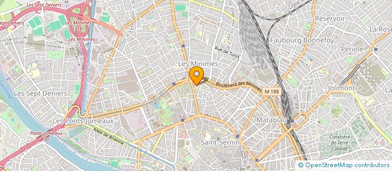 localisation de l'entreprise ELORZA à TOULOUSE