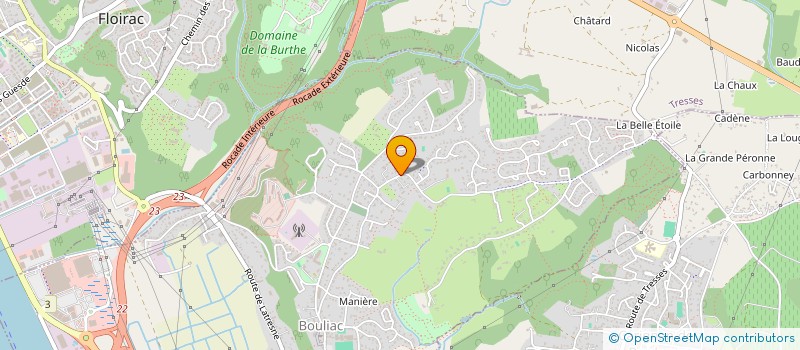 localisation de l'entreprise ELOS FAMILY  BOULIAC