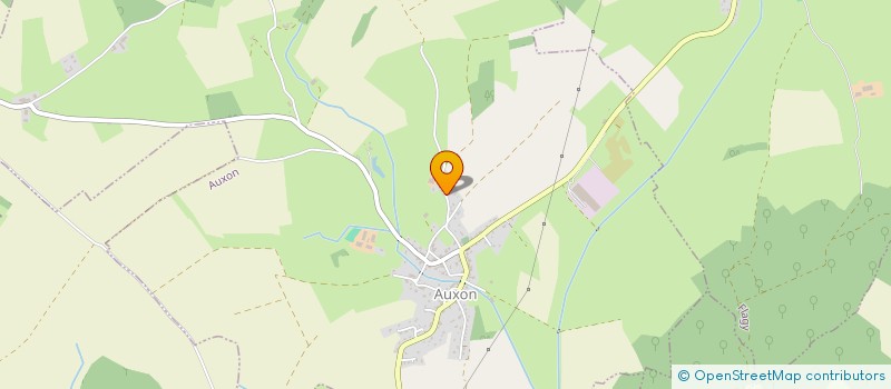 localisation de l'entreprise ELOSAM à AUXON