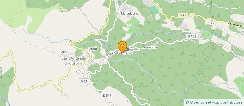 localisation de l'entreprise ELOSIS à POGGIO-MEZZANA