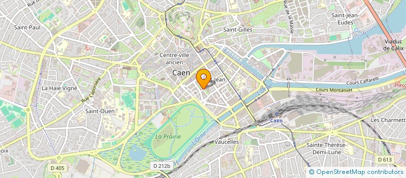 localisation de l'entreprise ELOSSET à CAEN