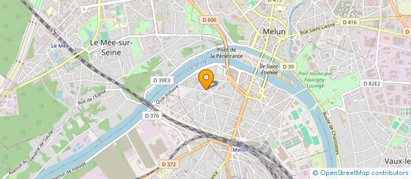 localisation de l'entreprise ELOTHAN à MELUN