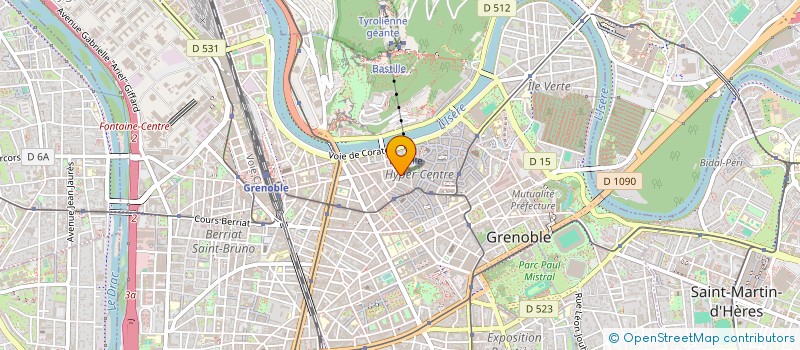 localisation de l'entreprise ELOTINE PHOTO à GRENOBLE