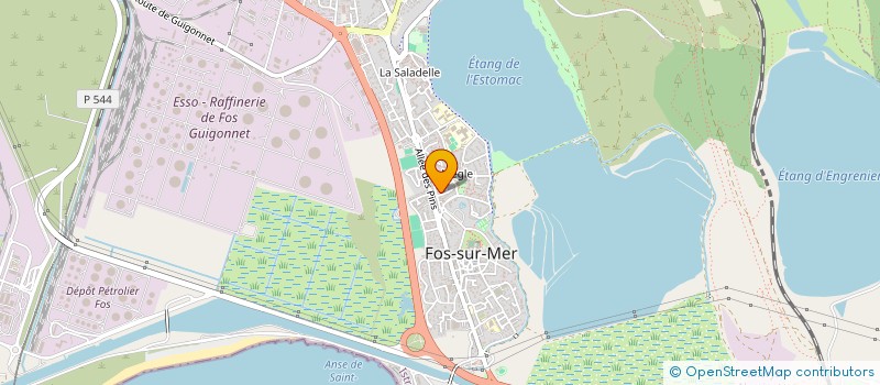 localisation de l'entreprise ELOTRANS à PORT-SAINT-LOUIS-DU-RHONE