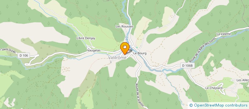 localisation de l'entreprise ELOUNDA  VALDROME